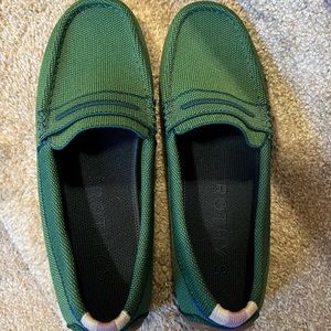 Rothy’s Green Driving Loafers size 8.5